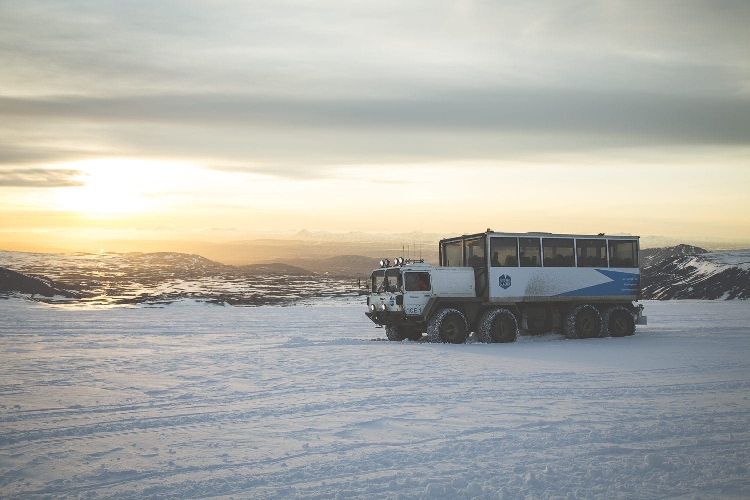 Winter on Ice – Gray Line