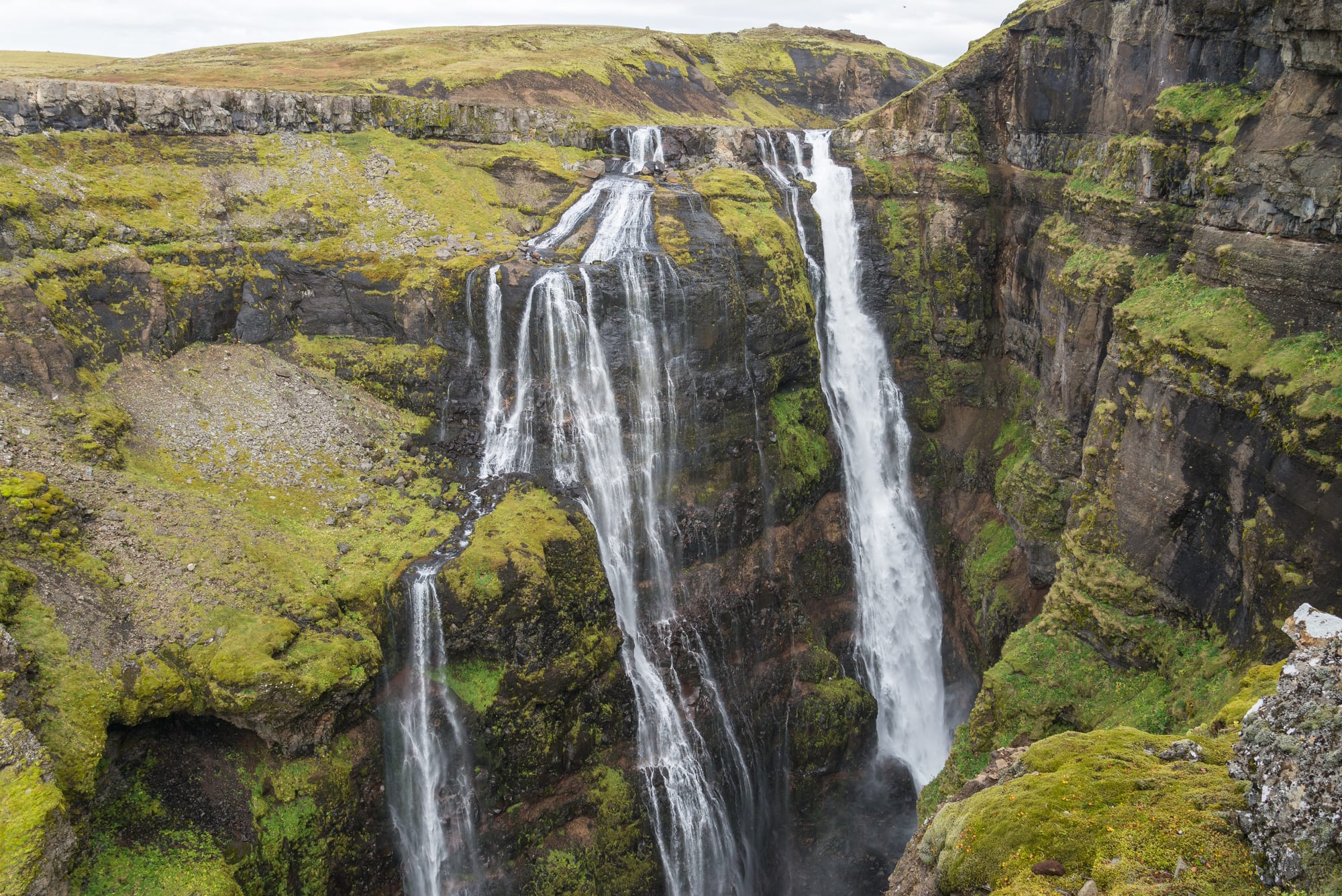 waterfall glymur iceland highest second hikes hike spray valley aerial canyon reykjavik waterfalls exploring western guide falls attractions tour local