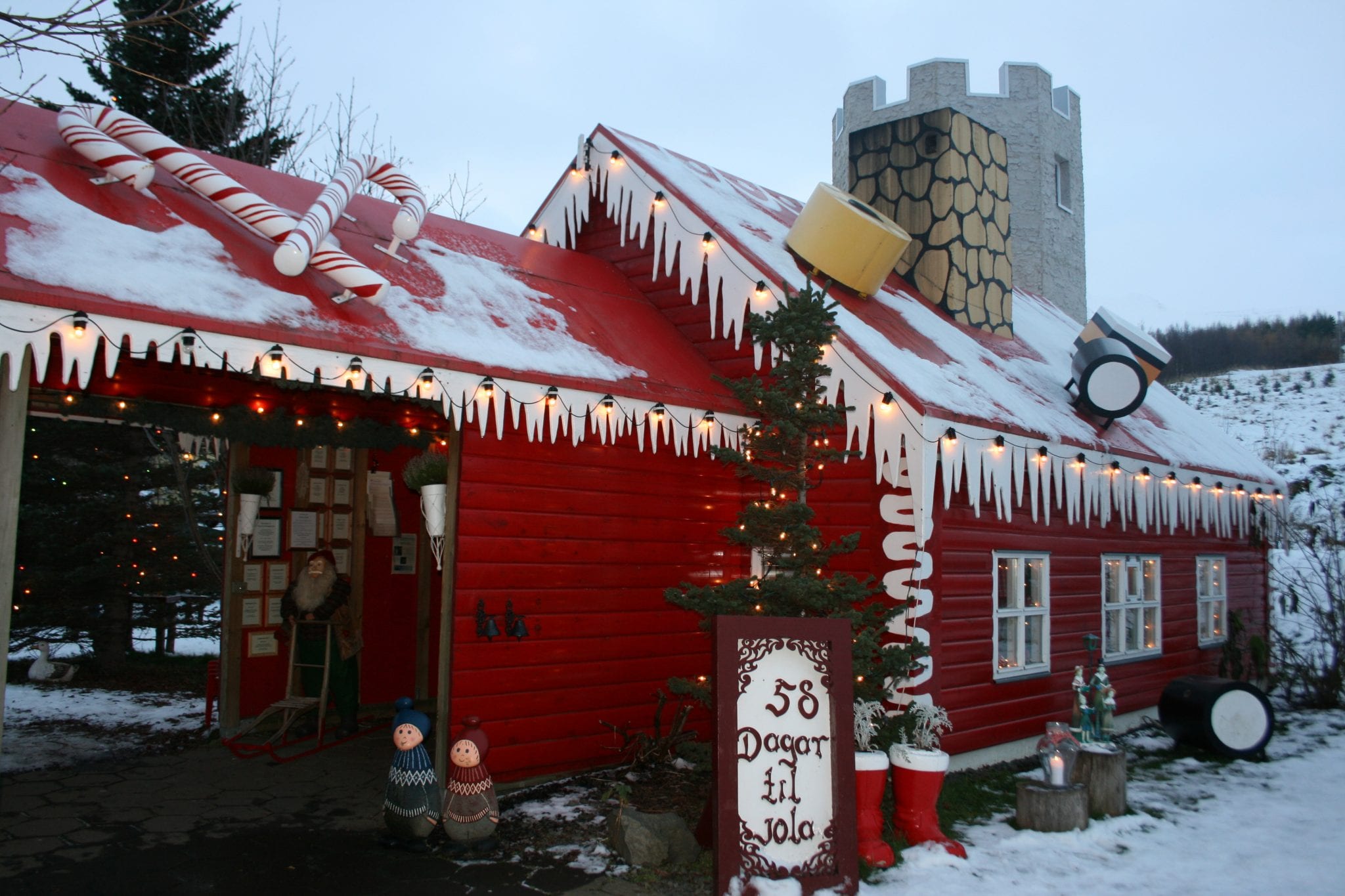 Christmas Garden & the fjord- Guided tour from Akureyri  Reykjavik Attractions