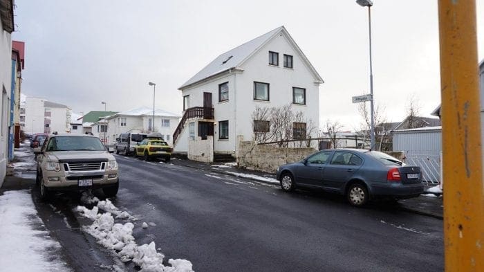 Troll’s cozy apartment in front of lava fields