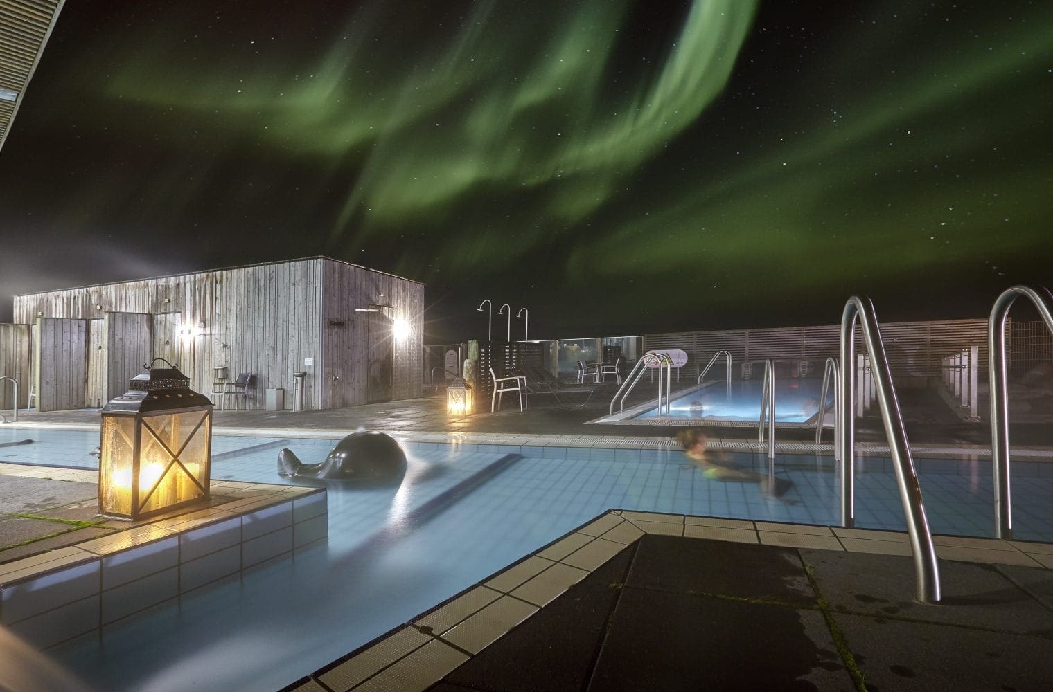 Northern Lights and Hot Baths