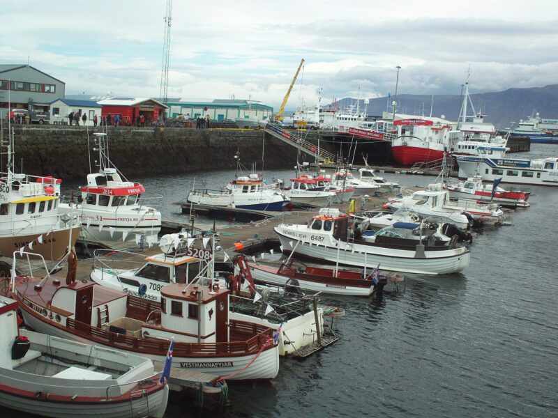 El antiguo puerto de Reykjavík