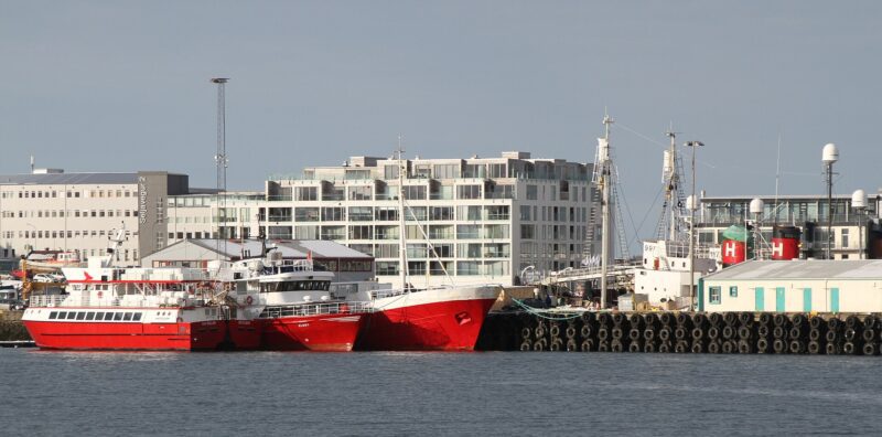 El antiguo puerto de Reykjavík