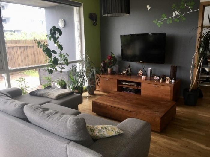 Bright and spacious 100sqm ground floor apartment