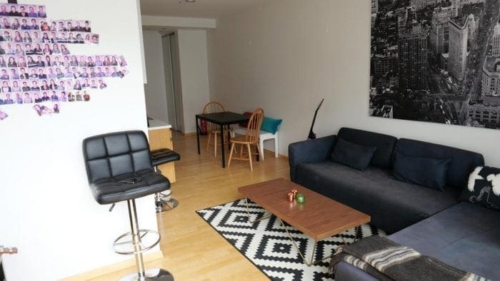 Downtown apartment with balcony