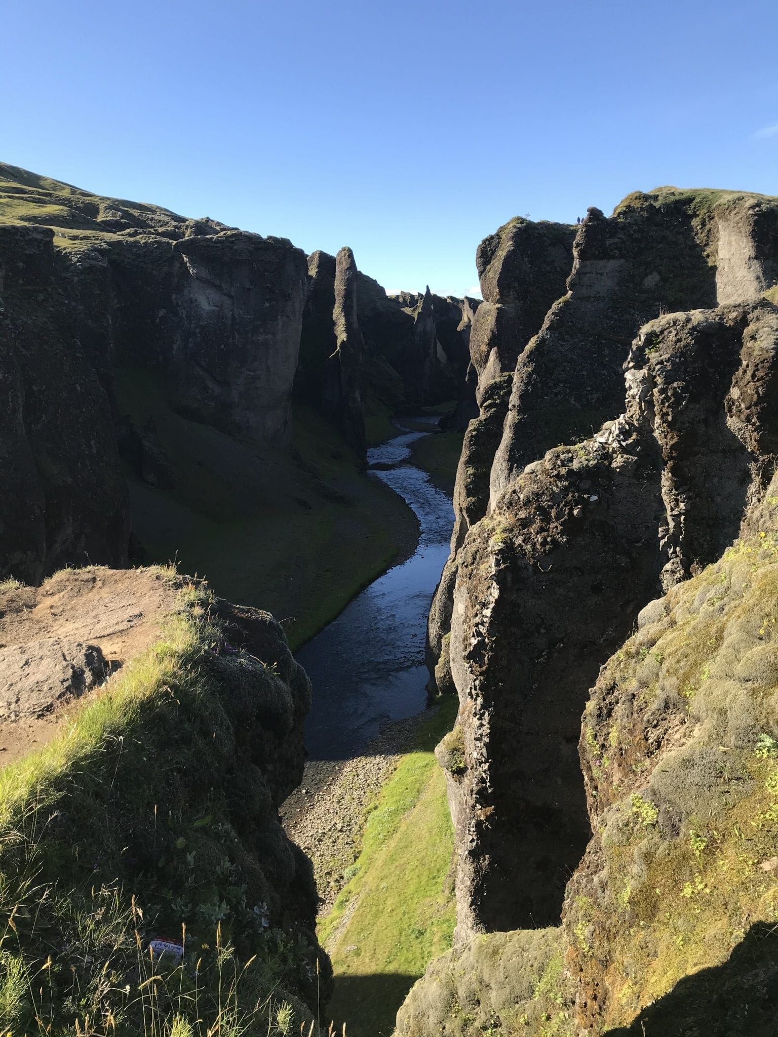 Canyon de Fjáðrárgljufur
