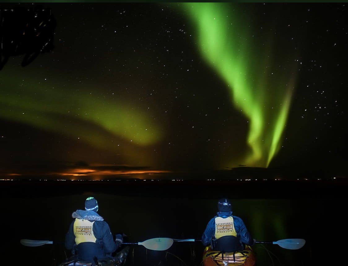 Norðurljósa ferð um fenin