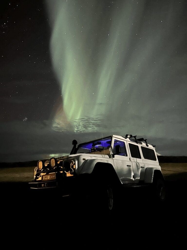 (RS) Tour 4×4 por la aurora boreal desde Akureyri