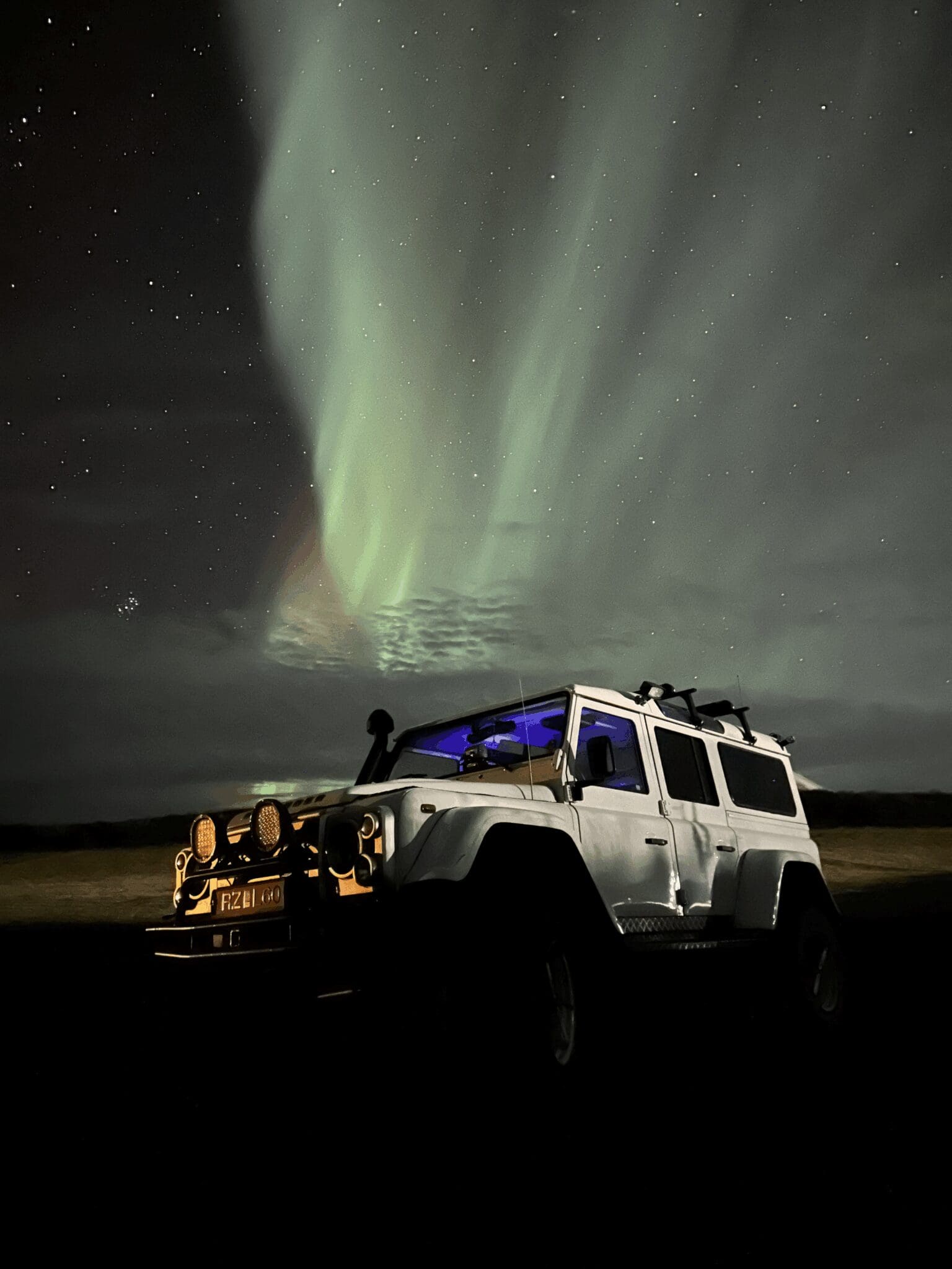 (RS) Northern Lights 4×4 Tour from Akureyri