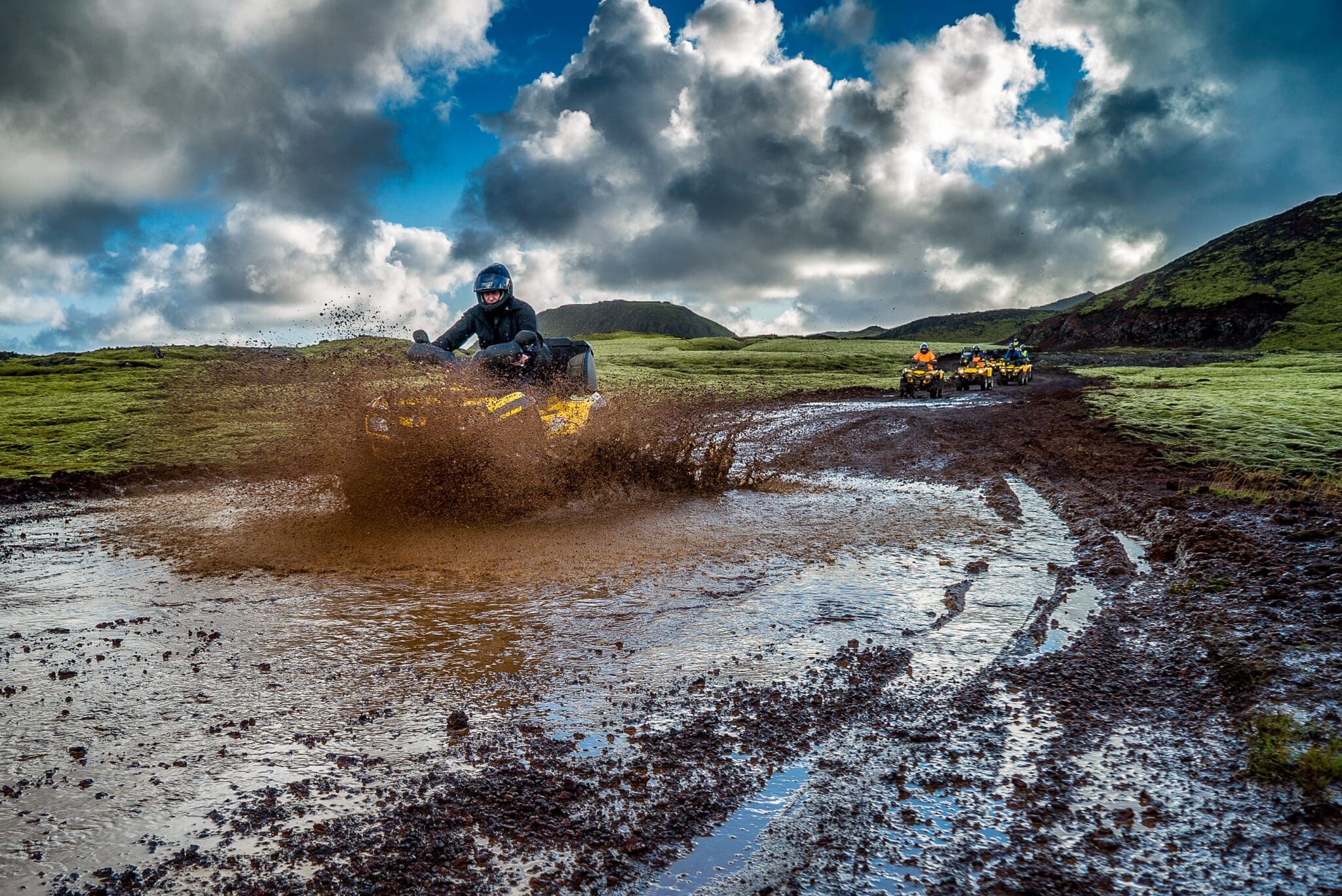 Lava Beach ATV Tour & Blue Lagoon