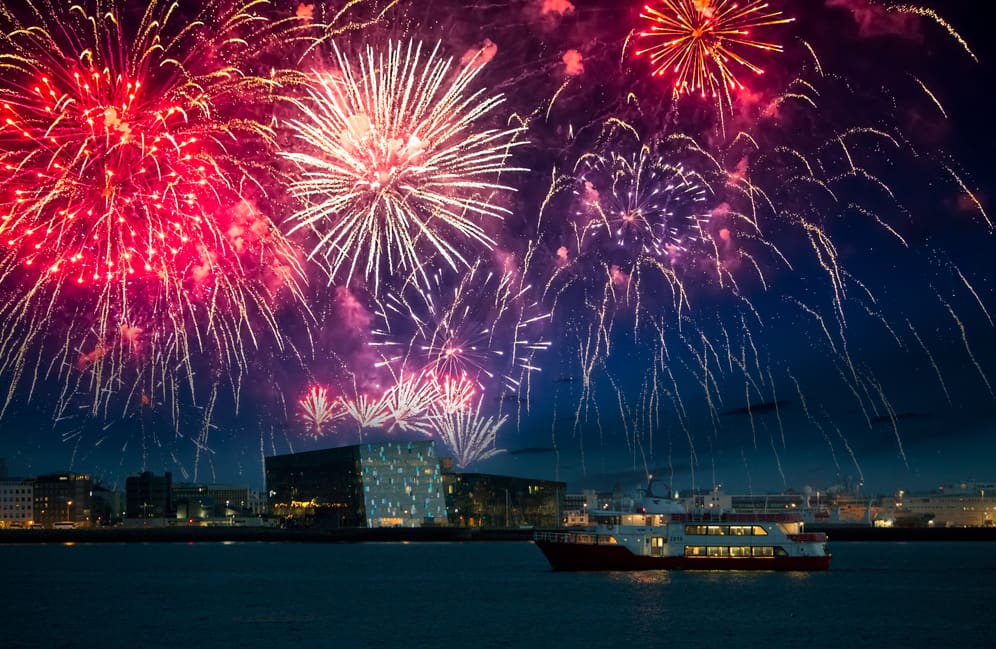 Reykjavík New Year’s Eve Celebration at Sea