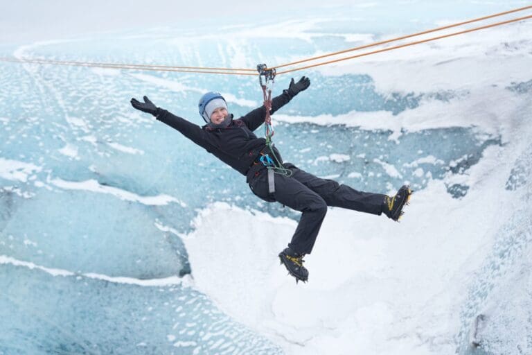 Das Zip Line + Gletscherwanderungsabenteuer