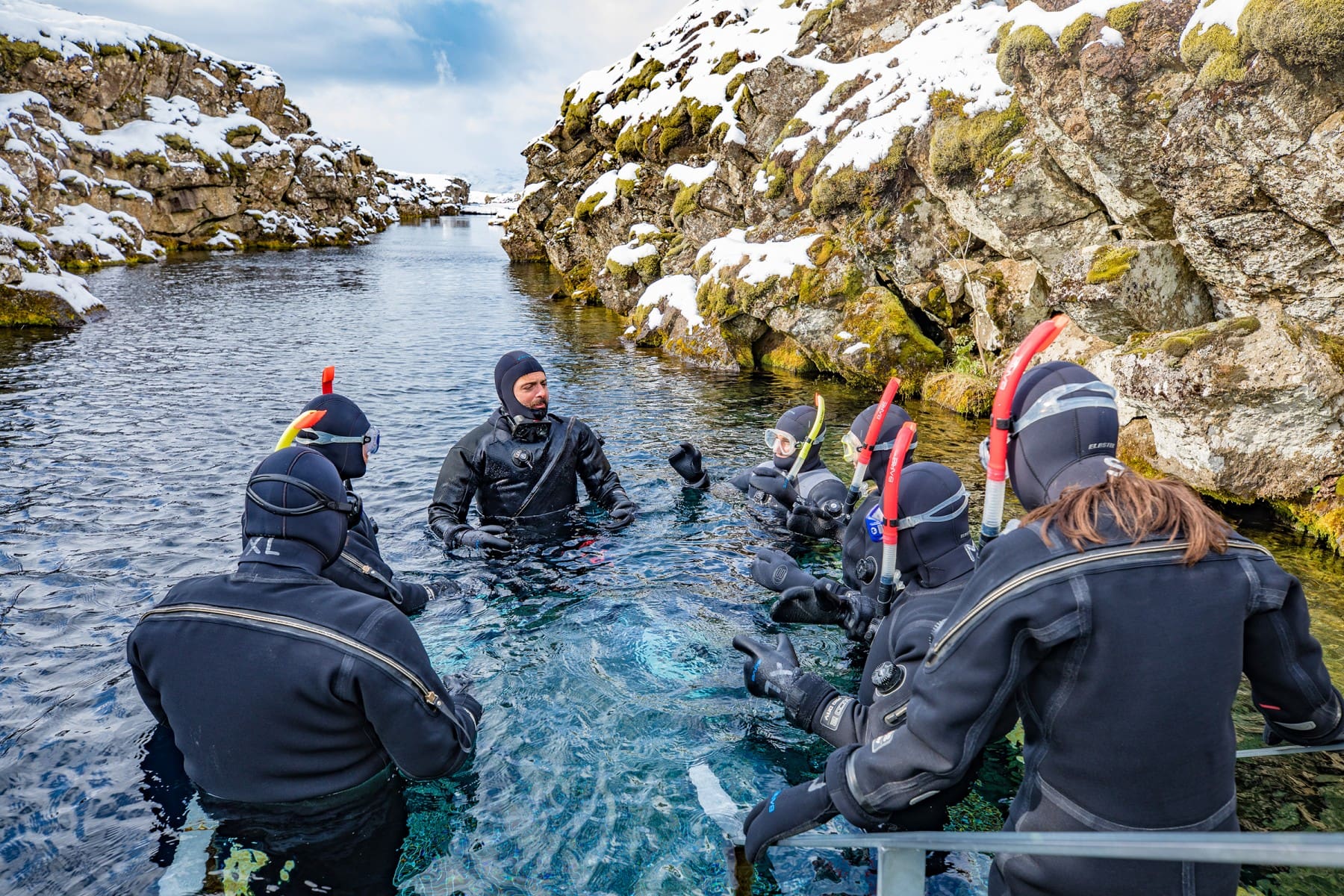Family & Friends Snorkeling Silfra Small Group Tour