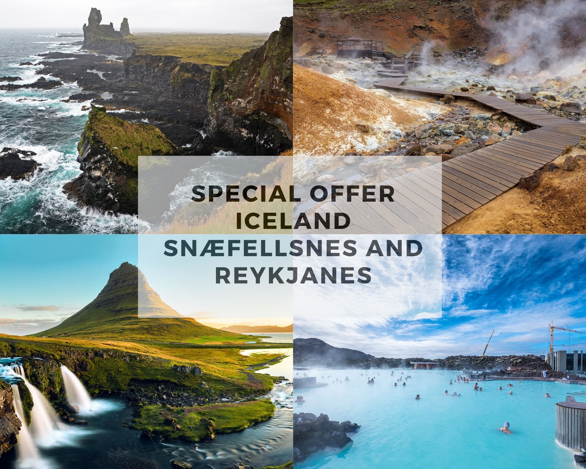 2-Day Offer: Iceland Snæfellsnes and Reykjanes