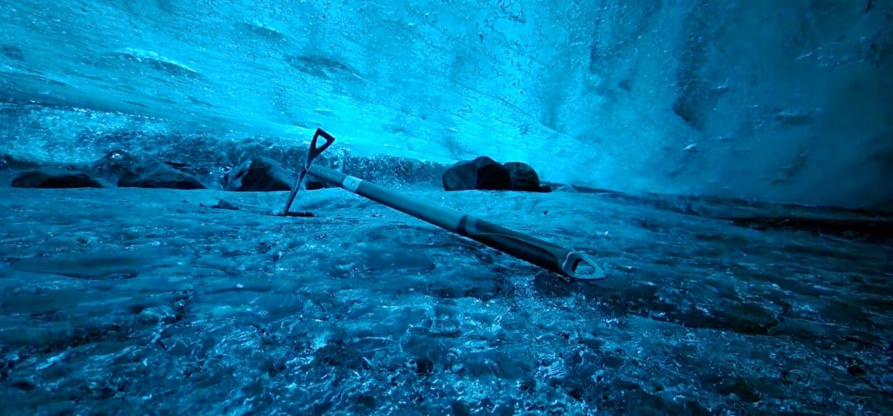 Private Blue Ice Cave Exploration