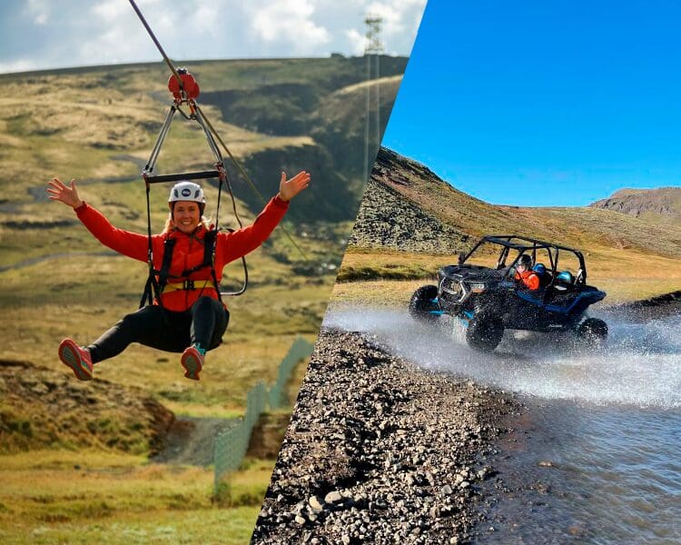 Adrenaline Combo: Off-Road Buggy & Mega Zipline Experience