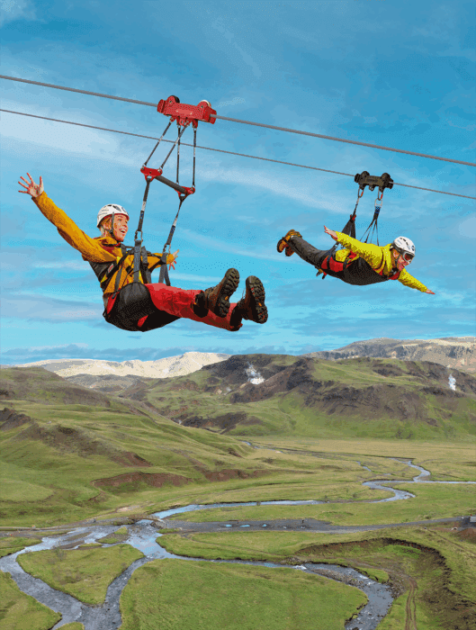 Mega Zipline with transfer – Conventional Ride