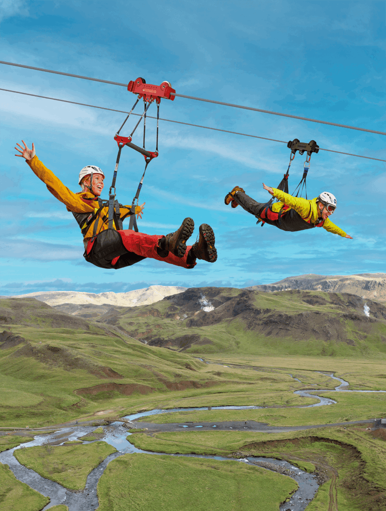 Mega Zipline avec transfert Conventionnel Ride