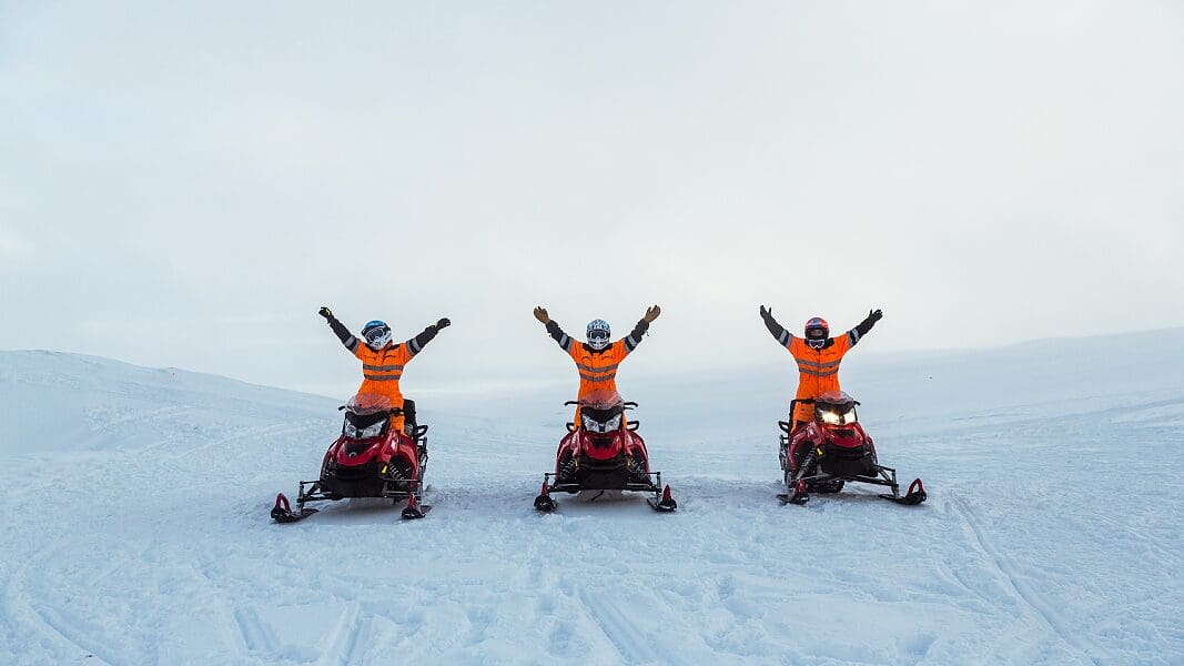 Into The Glacier – With Snowmobiling From Reykjavík