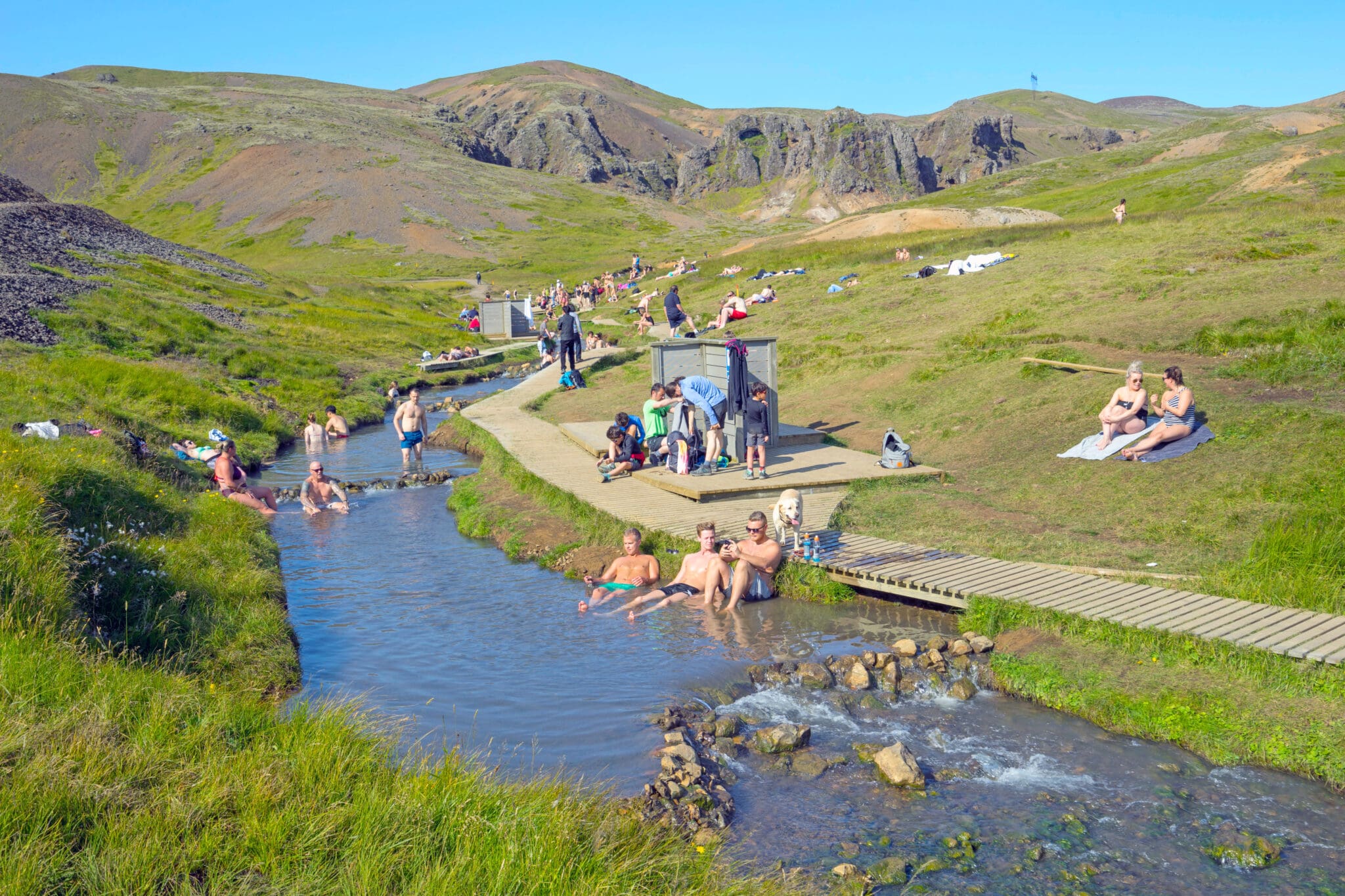 PRIVATE: Hiking up Reykjadalur Valley – Hot River