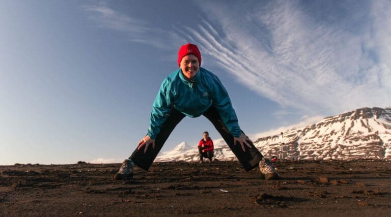 Mindfulness Yoga hike in Breiðdalsvík