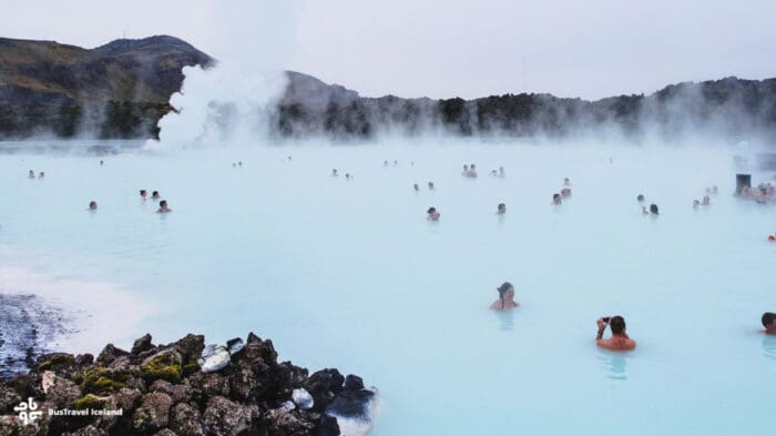 Volcano Eruption Site & Blue Lagoon Admission Tour