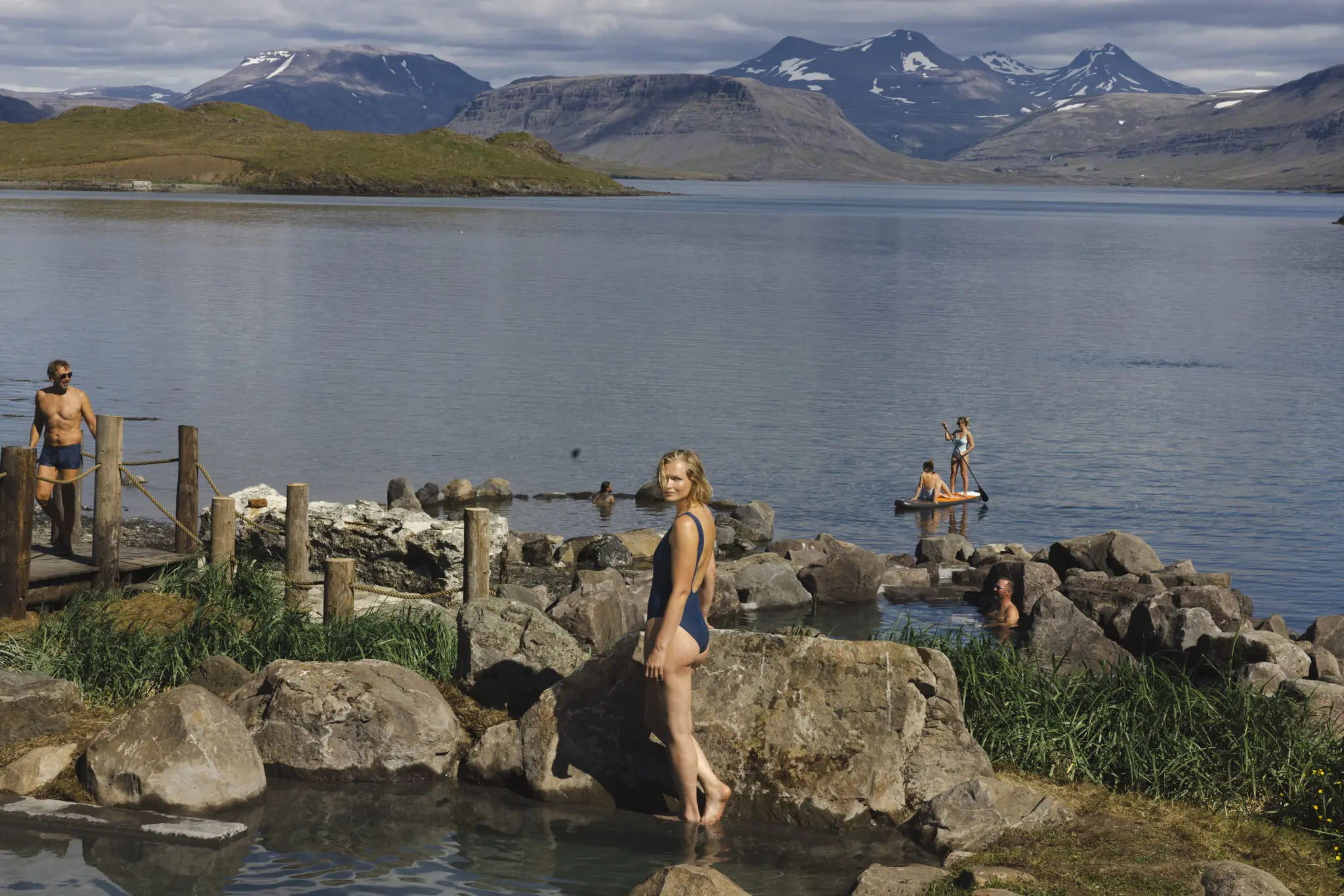 Hvammsvík Heiße Quelle aus Reykjavík