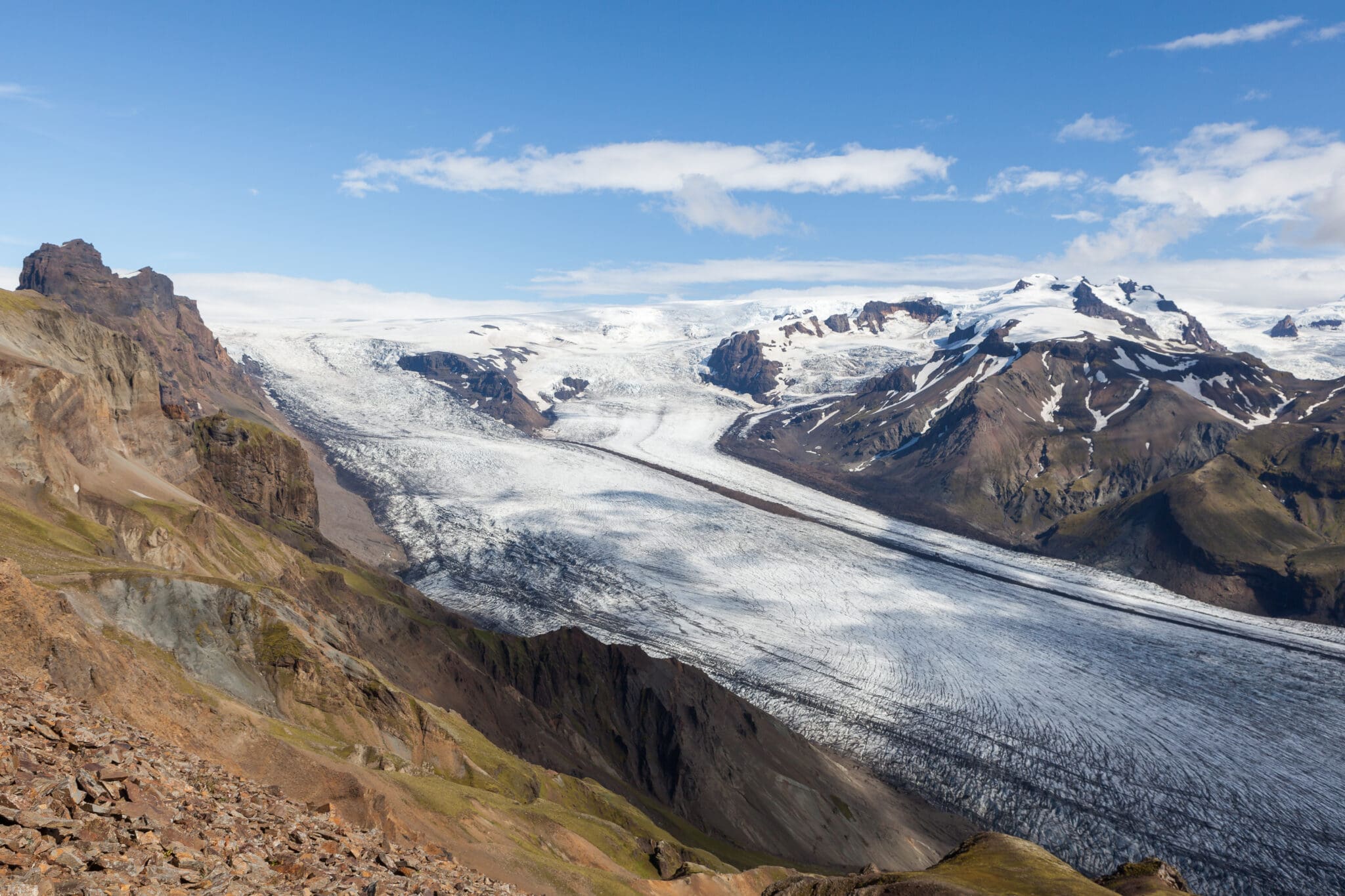 Caminata panorámica por Skaftafell