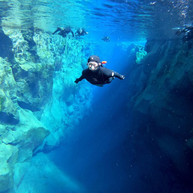 Wetsuit Snorkeling in Silfra – with underwater photos / From Reykjavik