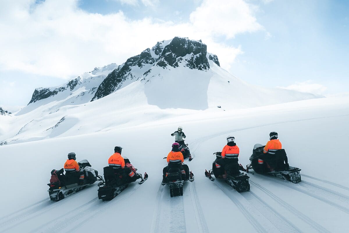 Glacier Snowmobiling from Reykjavík