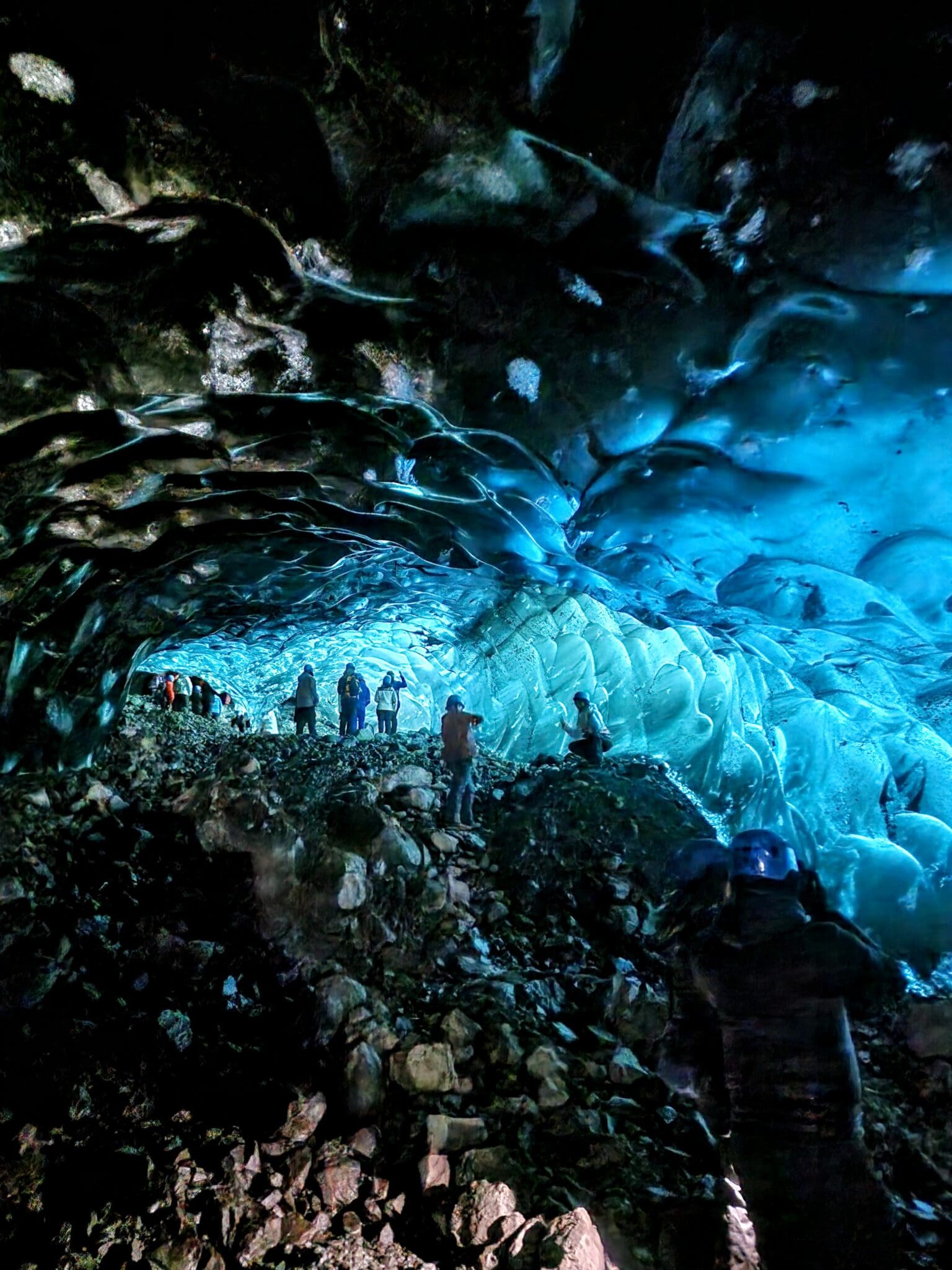 Ice cave – Inside the largest glacier