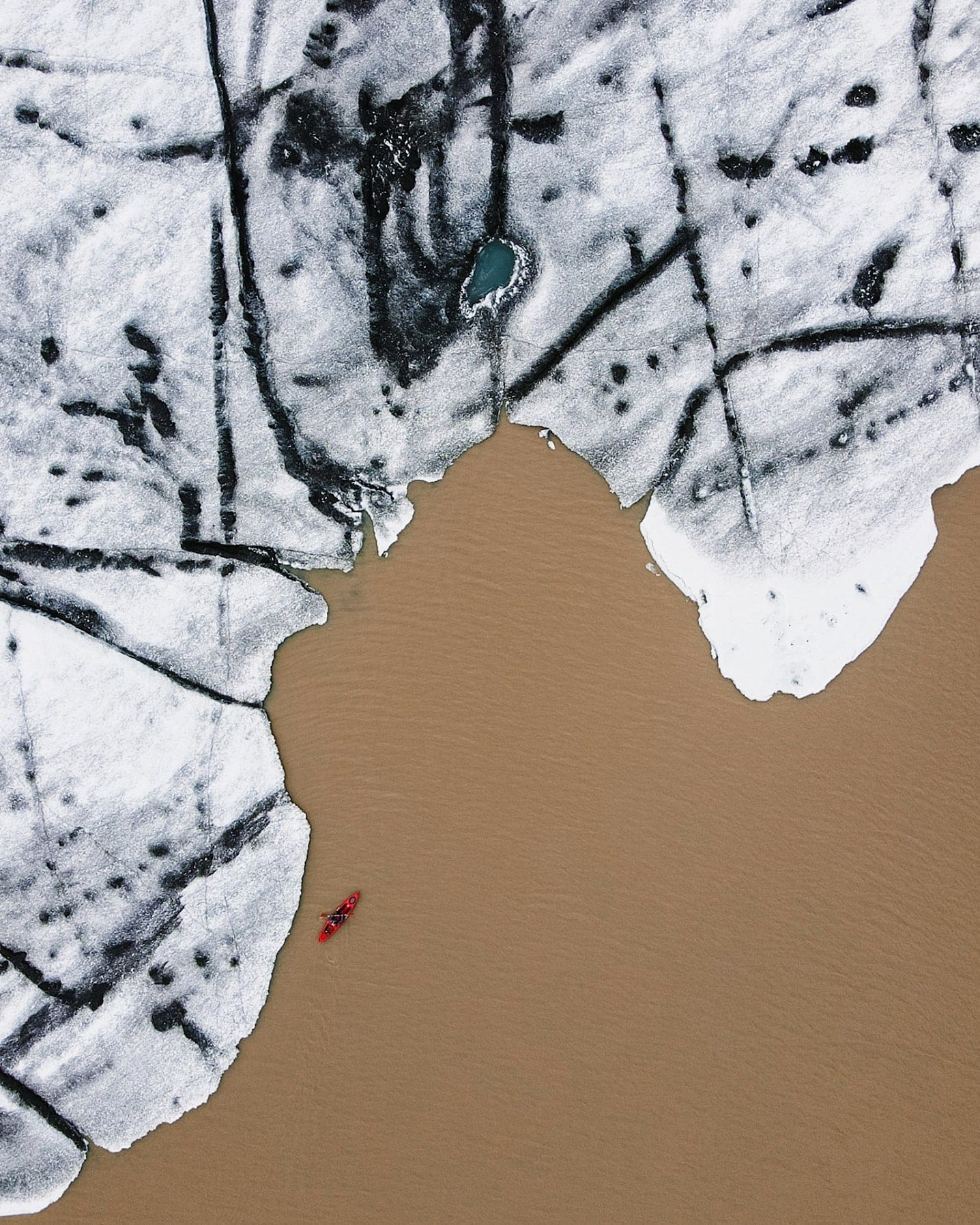 Glacier Kayak Adventure at Heinabergslón
