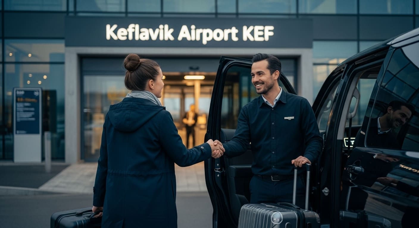 Keflavik Airport Taxi & Private Transfer to Reykjavik | IceTransfer