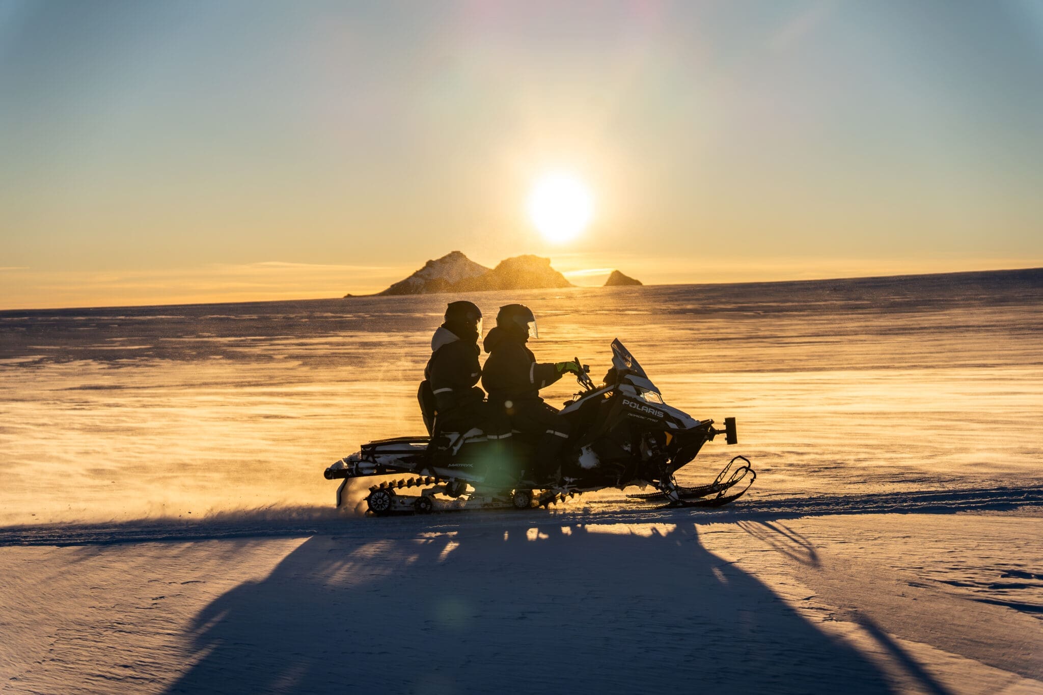 Meet us at Gullfoss – Snowmobile tour