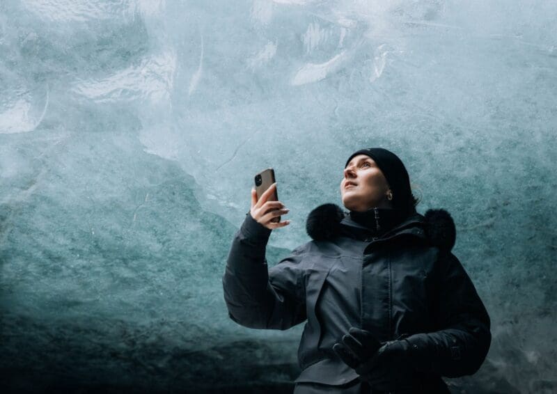 Íshella- og jöklaferð í Glacier Monster Truck frá Gullfossi