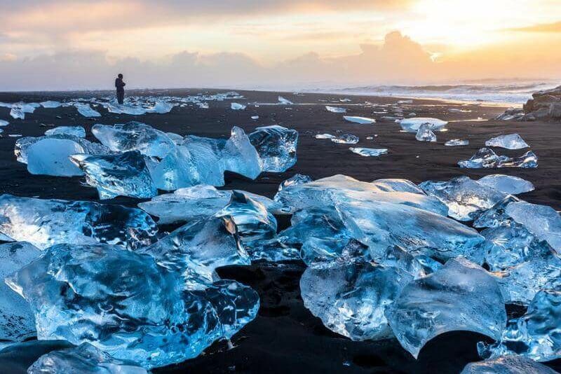 Glacier Lagoon by Minibus