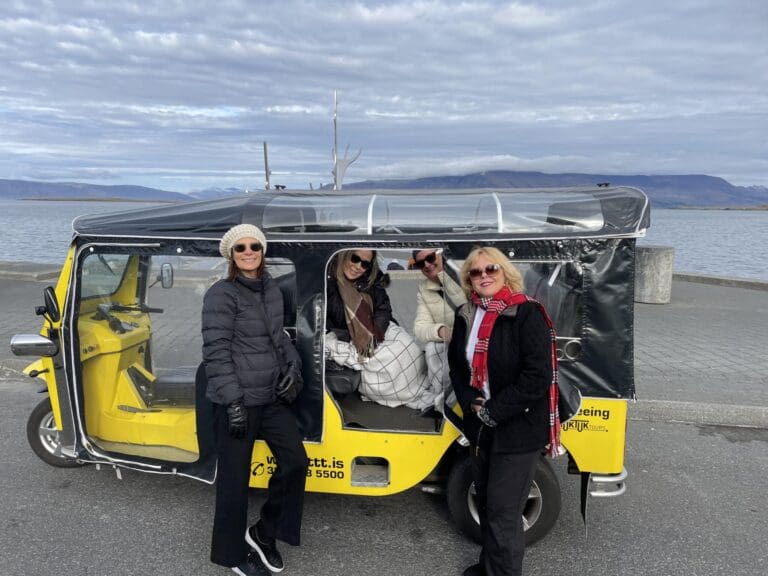 Tour privado por la ciudad de Reykjavík Tuk Tuk ñona
