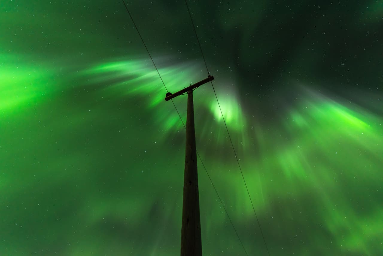 Private Northern lights pickup between Vik and Hveragerði