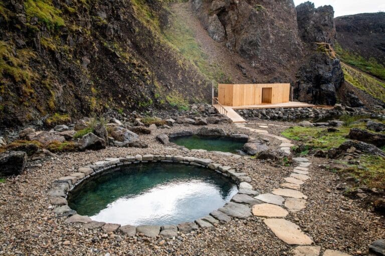 Husafell Canyon Łaźnie Wieczorna prywatna wycieczka