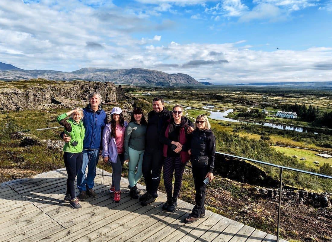 Golden Serenity: Golden Circle with Blue Lagoon