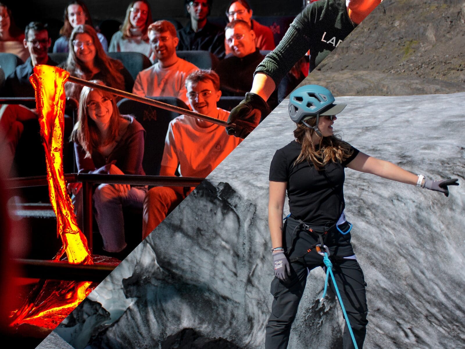 Glacier Hike & Lava Show, South Coast Small Group Tour