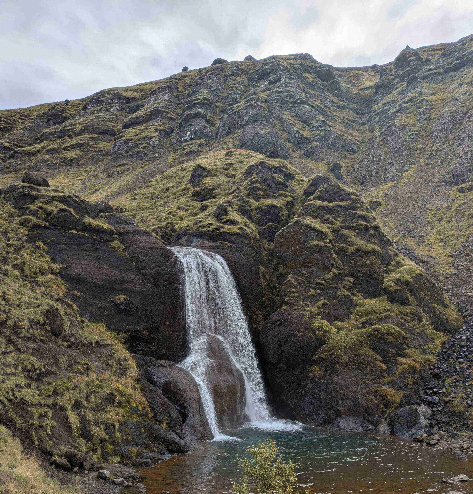 Private Day Hike to Grimannsfell: Helgufoss Waterfall and the Literary Legacy
