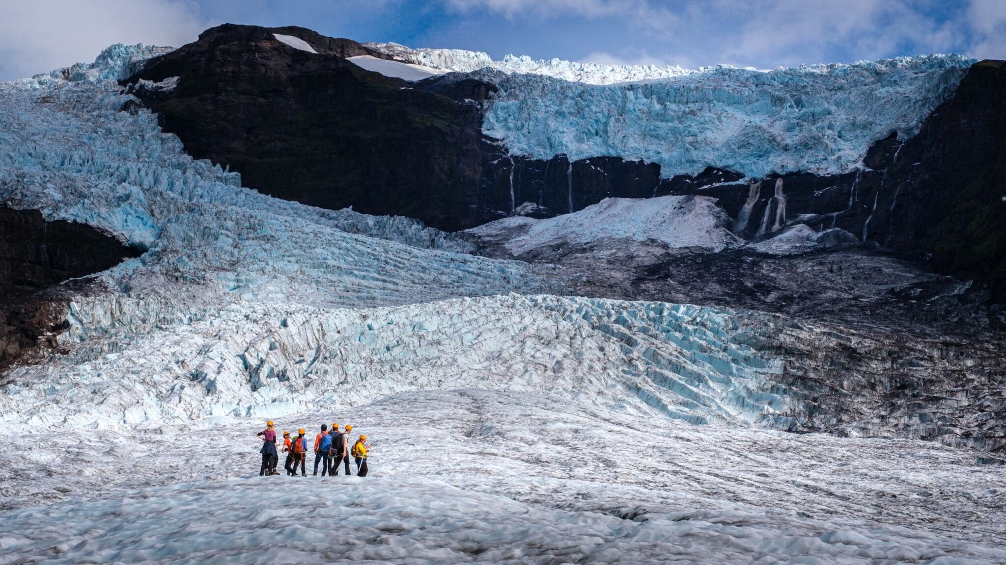 Only the brave, Challenging glacier hike in Skaftafell