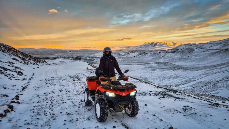 Hengill 90 minute ATV Tour with Transfer from Reykjavík