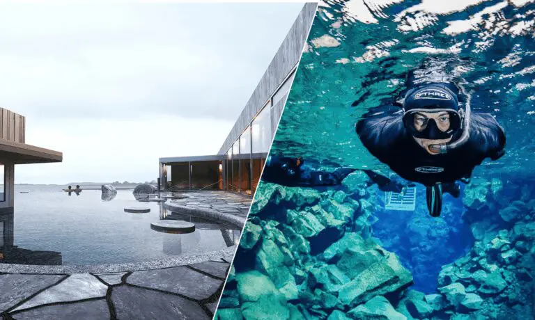 Ís til sælu: Silfra Snorkeling og Fontana Spa