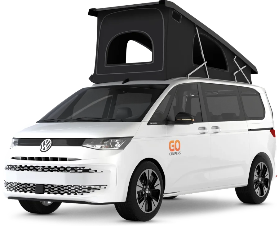 Go 4x4 California Beach pop-top camper from Go Campers Iceland